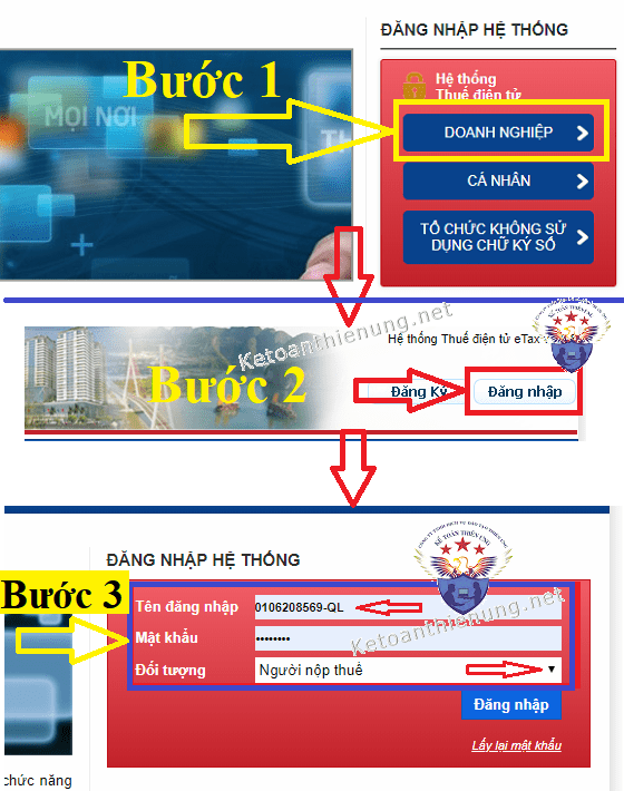 đăng ký nộp thuế điện tử